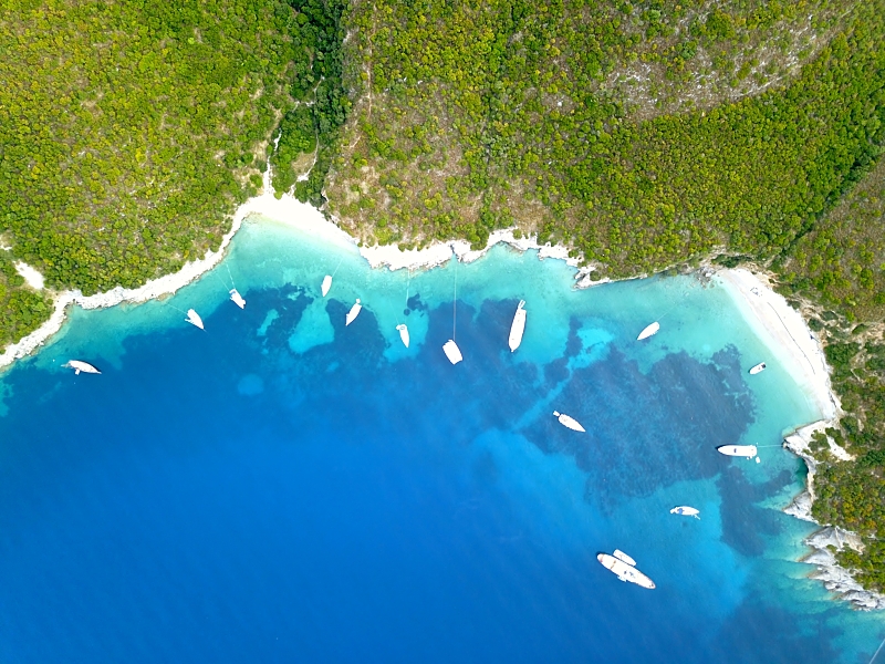 Viaje en velero por las Islas Jónicas (Grecia)