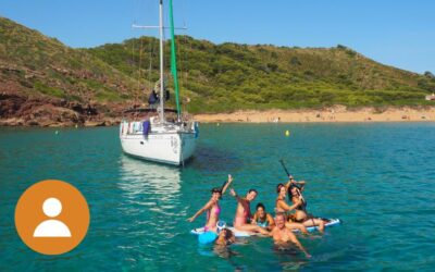 Viaje en velero a Menorca (salida y llegada en Mahón).
